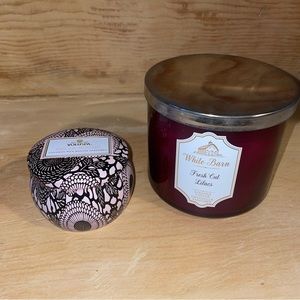 *Brand New* Candle Duo - Voluspa & Bath & Body Works